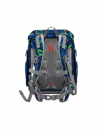 STEP BY STEP | Set de mochila escolar 2en1 Plus Police Car Cody | dunkelblau